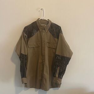 Men's long  Sleeve Button-Down Shirt